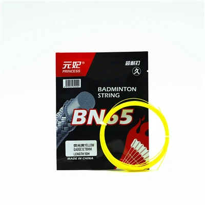 Llinell Badminton Nylon Broffesiynol Llinell Raced Badminton Wreiddiol 10m