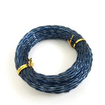 2.4mm Sgwâr Deuol Twist Brwsh Cutter Nylon Chwyn Llinyn Trimmer Llinell Amnewid